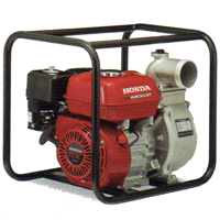 We use a 13-horsepower Honda pump!